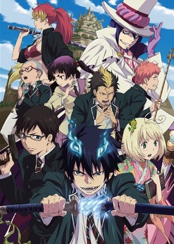 Синий экзорцист / Ao no Exorcist [S01] (2011) BDRip-HEVC 1080p | AniDUB
