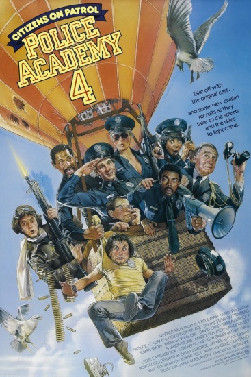Полицейская академия 4: Граждане в дозоре / Police Academy 4: Citizens on Patrol (1987) HDRip от Scarabey | D