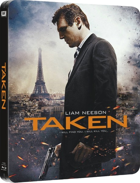 Заложница / Taken (2008) WEB-DLRip-AVC | D | Open Matte