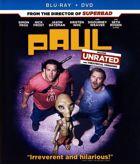 Пол: Секретный материальчик / Paul (2011) HDRip от Scarabey | Расширенная версия / Extended Cut